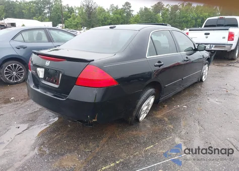 2007 Honda Accord 2.4 Ex from USA, damaged, VIN 1HGCM56817A190375